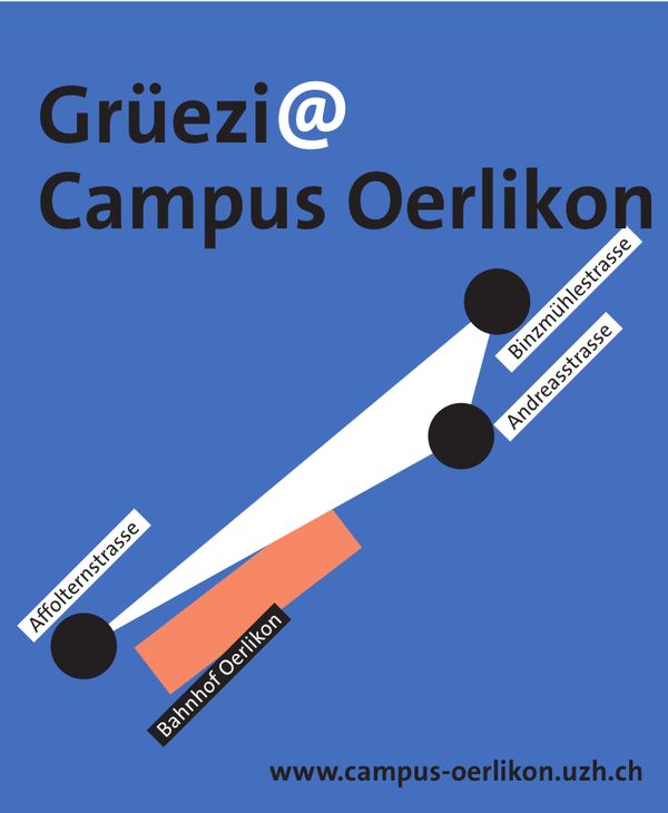 Plakat Campus Oerlikon