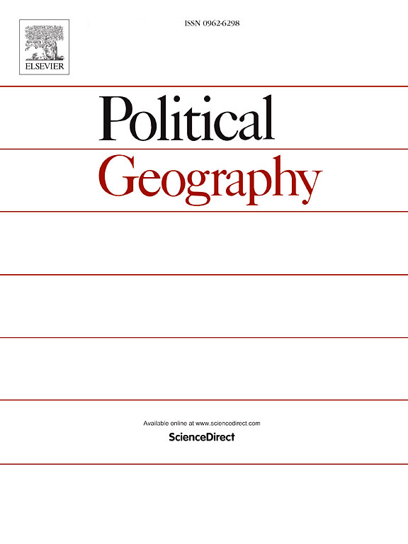 Cover Political Geography