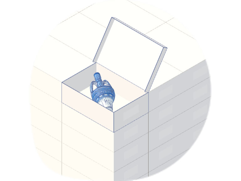 "Box by Box". The data visualisation of the collection and the gaps in our documentation