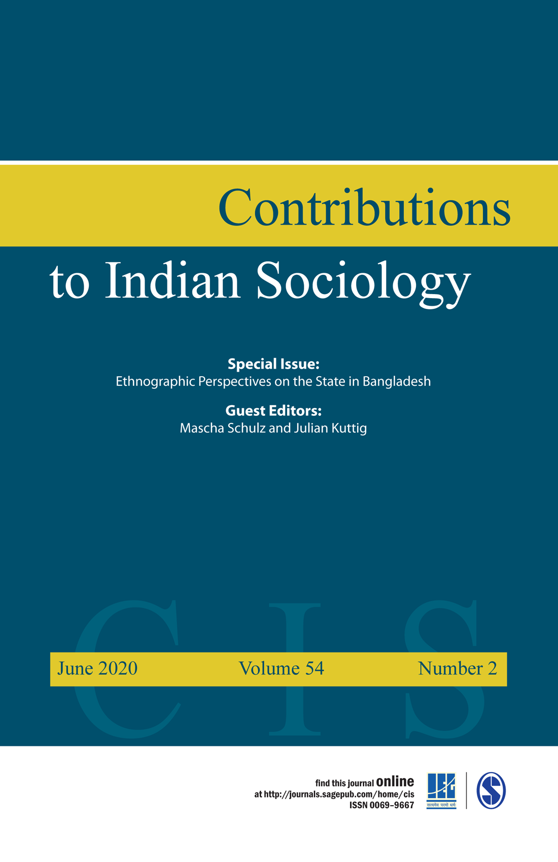 Cover Contributions to Indian Sociology